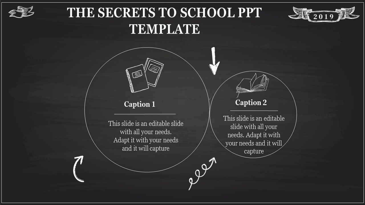 School PPT Templates and Google Slides - Blackboard Design